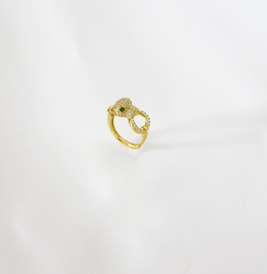 Bague léopard