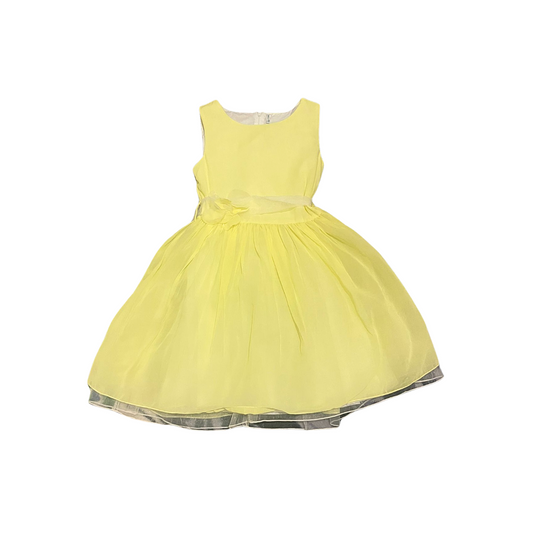 Robe jaune fille