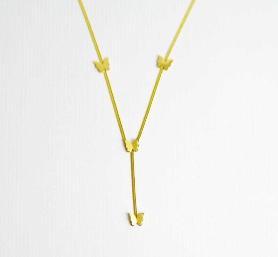 Collier Papillons