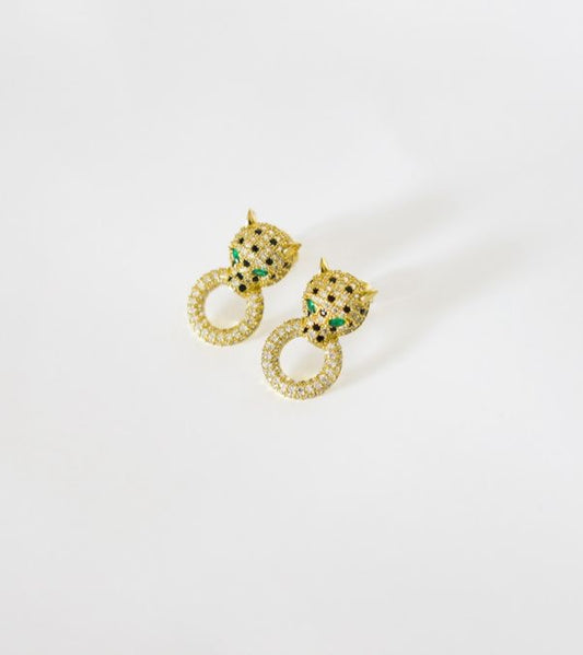 Boucle D’oreille Léopard