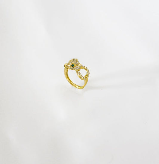 Bague léopard